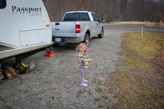 Leia at camp
Lake Anna State Park
