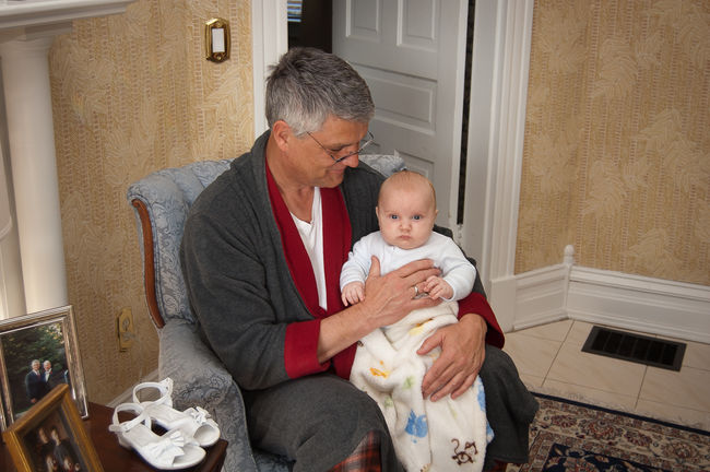 Declan and PawPaw
