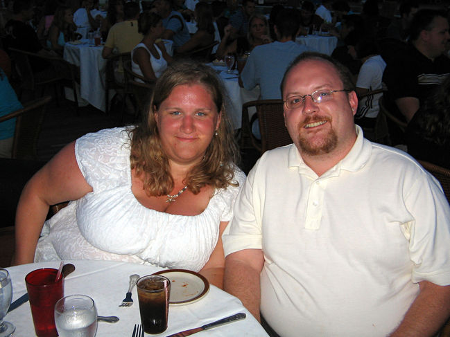 Dinner at Arizona's
Honeymoon at Ocho Rios, Jamaica
August, 2006
Keywords: Mike Julie Honeymoon