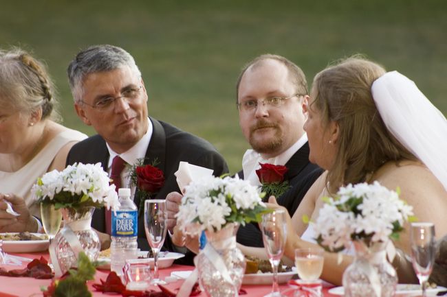 Mrs. Hassell, Dad, Mike, Julie
Wedding Day August 5, 2006
Big Meadows Campground
Shenandoah National Park, VA
