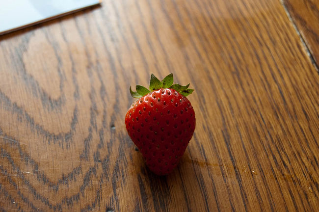 First Strawberry
Keywords: garden