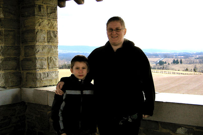 James and Julie in the observation tower
Antietam National Battlefield
Keywords: James Julie Antietam