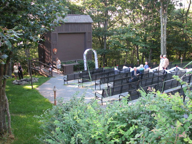 Campground amphitheater
Wedding Day August 5, 2006
Big Meadows Campground
Shenandoah National Park, VA
