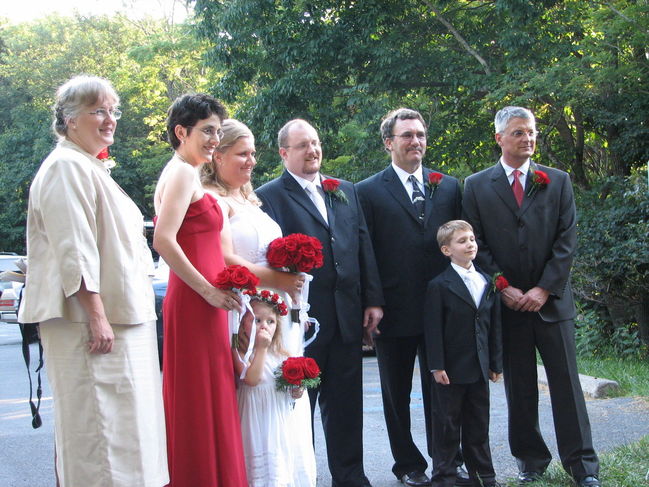 Bride and parents
Wedding Day August 5, 2006
Big Meadows Campground
Shenandoah National Park, VA
