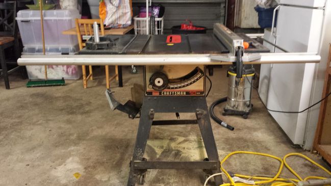 Craftsman table saw
