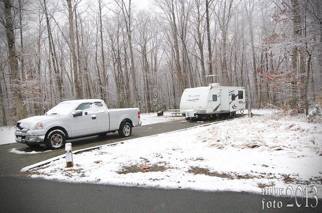 Snow RV camping
Lake Anna State Park
