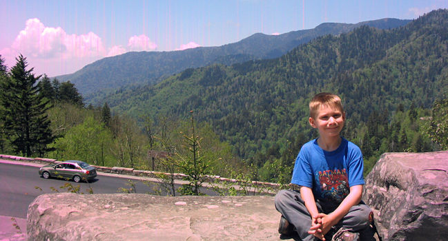 James in the Smoky Mountains
May 2006
