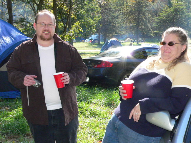 Mike and Julie camping
at Gore, VA
Oct. 2006
Keywords: Mike Julie camping Gore