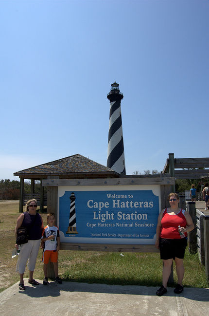 Mom, James and Julie
Cape Hatteras Lighthouse
Keywords: Mom James Julie Hatteras