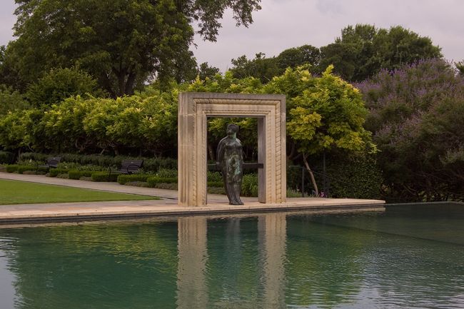 Sculpture at the Dallas Arboretum
