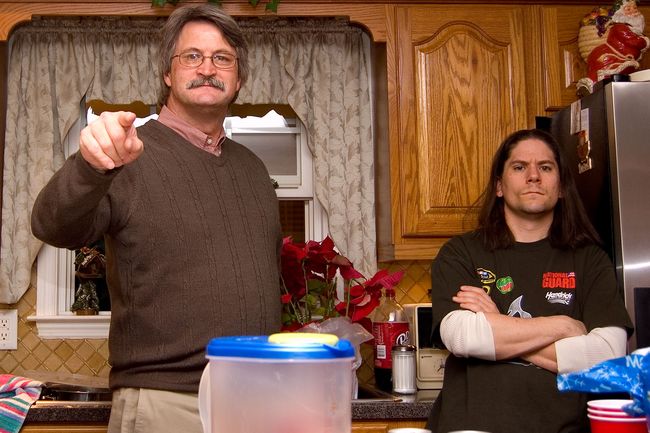 You think you can fool a Corleone?
D.D. and Shawn 
Christmas 2008
