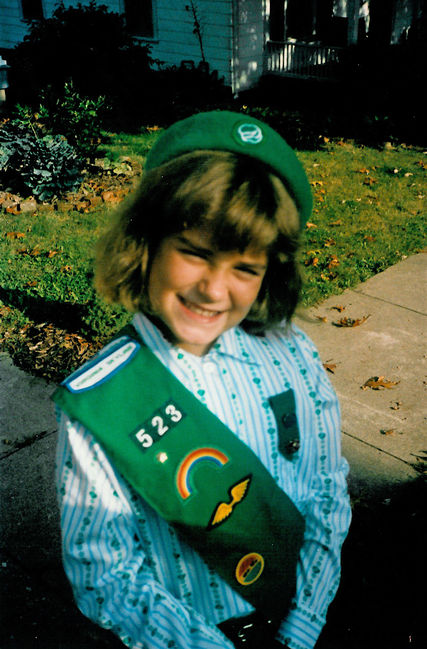 Emily in her Girl Scout uniform
1989
Keywords: Emily scouts