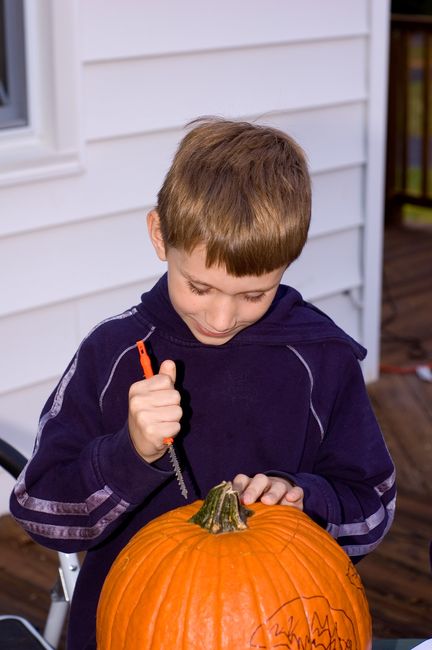 James and the pumpkin
Keywords: halloween