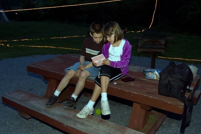 "Roughing it"
with videogames
Keywords: seneca-rocks-2008