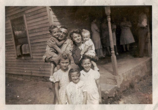 Mawmaw and Paw Paw in Missouri
around 1945
