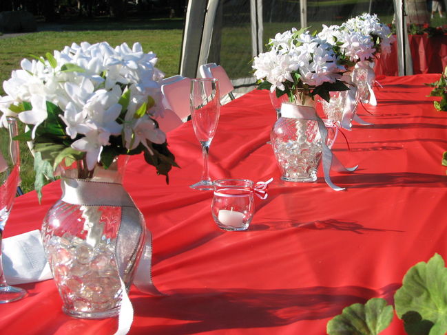 The Wedding Table
Wedding Day August 5, 2006
Big Meadows Campground
Shenandoah National Park, VA
